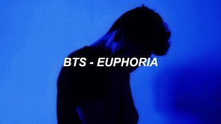 BTS 방탄소년단 Euphoria Easy Lyrics [upl. by Tobie868]