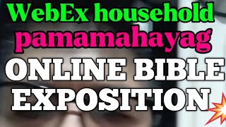 webex 🧑‍⚖️ pamamahayagngsalitangdiyos 🧑‍🏫 bibleexposition 🧑‍🔬 biblestudy trending viralvideo [upl. by Aveline828]