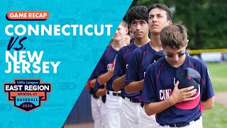 Game Highlights Connecticut vs New Jersey  Little League Baseball Metro Region Tournament [upl. by Tu300]