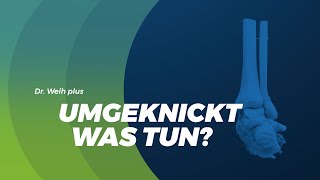 Umgeknickt – Was tun 2021 [upl. by Niowtna732]