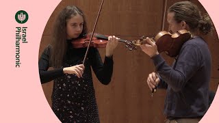 Master Class with Christian Tetzlaff Anastasia Dziadevich Mozart  Violin Concerto quotThe Turkishquot [upl. by Arick384]