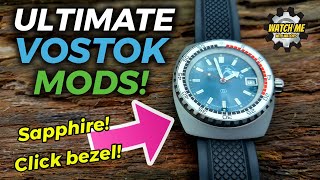 VOSTOK AMPHIBIA mods you may have never seen [upl. by Marella]