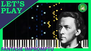 FantasieImpromptu by Chopin Piano Tutorial [upl. by Guillaume]