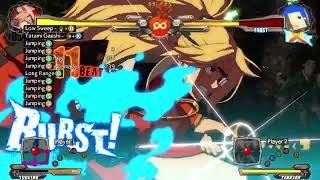 GGXRD REV2 baiken double dustloop [upl. by Aleetha]