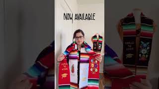 mexico graduation sash class2024 stolas sarape [upl. by Coltin]