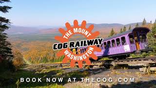 Mount Washington Cog Railway 30 commercial 2024 [upl. by Anele]