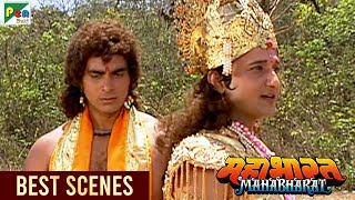 क्यूं नहीं बने श्री कृष्ण बर्बरीक के गुरु  महाभारत Mahabharat Best Scene  B R Chopra [upl. by Kcirtemed]