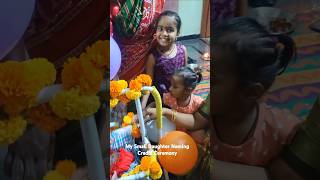 Hadvitha Naming and Cradle Ceremony song telugu cradlesongmusic [upl. by Longerich280]