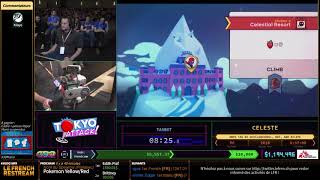 TASBot plays Celeste en 2854 Any  525 Csides SGDQ18 [upl. by Pliam706]