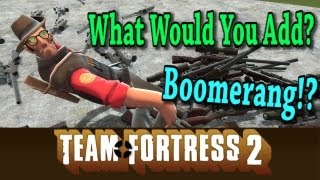 TF2 Sniper What Would You Add Boomerang GameplayCommentary [upl. by Euqinor]