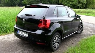 2016 VW Polo 10 MPI 75 HP TEST DRIVE [upl. by Lorelei]