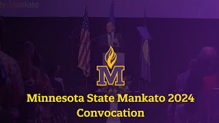 Minnesota State University Mankato President and Provosts Convocation Fall 2024 [upl. by Iy602]