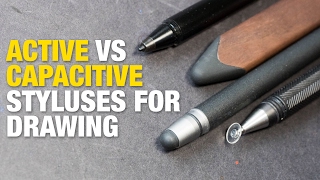 Active vs Capacitive Styluses for Drawing [upl. by Enatan]