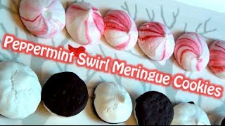 Peppermint Meringue Cookie Tutorial [upl. by Etteniotna]