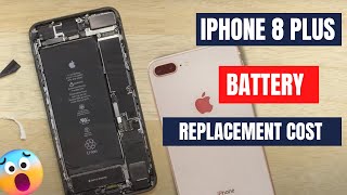 iphone 8 Plus Original Battery replacement Cost in india [upl. by Oiramd528]