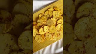 Moneditas de plátano CRUNCHY sin freir☀️ recipes [upl. by Aiuqcaj]