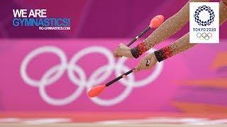 How Rhythmic gymnasts qualify for TOKYO 2020  We are Gymnastics [upl. by Glynda]