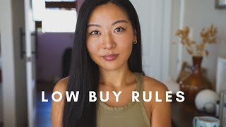 Minimalist Guide to a Low Buy Year 💸 [upl. by Ahseiyn430]