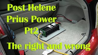 Post Helene Prius Power Pt2 Lessons Learned [upl. by Lussier]