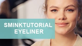 Sminktutorial  Färgsprakande eyeliner [upl. by Dulla]