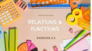 Explore the world of Relations amp Functions Relations and functions in 5 min Part 6 [upl. by Jacobo]