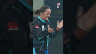 Melie Kerr takes two wickets in a blink SAvNZ T20WorldCup WhateverItTakes [upl. by Desma]