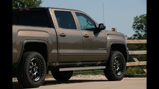 Eibach Pro Truck Lift Kit Step by Step Install  GMC Sierra [upl. by Ajnot]