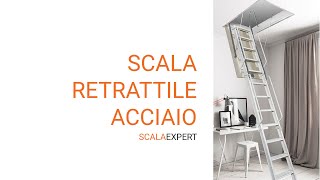 Scala retrattile acciaio  Scala Expert MATISERE [upl. by Ker239]