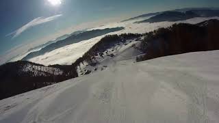 Aflenz Bürgeralm Piste Schönleiten 1 mittlere Piste [upl. by Yziar]