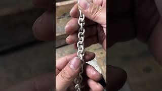 Making Mens Jewelry Crafting a Chunky Silver Necklace [upl. by Lyndsey]