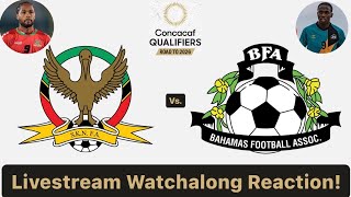 St Kitts amp Nevis Vs Bahamas 2026 CONCACAF World Cup Qualifying Round 2 Live Watchalong Reaction [upl. by Nira]