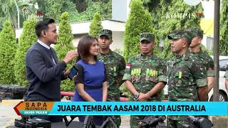 TNI AD 11 Kali Berturut Juara Umum Lomba Menembak di AASAM [upl. by Htenywg806]