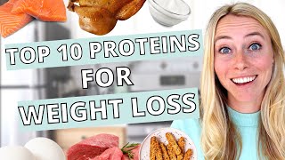 10 Best High Protein Foods For WEIGHT LOSS [upl. by Randie]