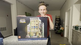 LEGO Modular Police Station 10278  Speed Build amp Review [upl. by Glogau575]