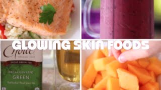 5 Foods For Glowing Skin MY Healthy Skin Diet  Rachel Talbott [upl. by Nilyad986]