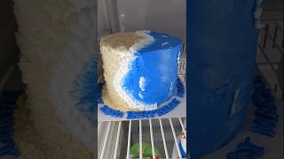 Ocean Wave Customized Cake cake [upl. by Garv]