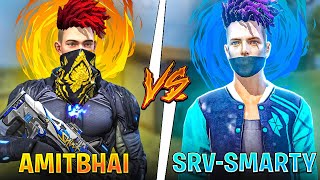 AmitBhai Vs Smarty  1v1 Clash Squad With Twist 🔥 [upl. by Notreve]