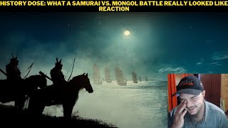 History Dose What A Samurai vs Mongol Battle Really Looked Like Reaction [upl. by Rezeile]