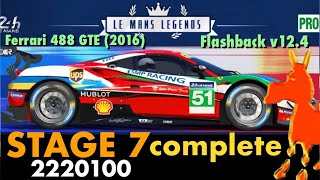 Real Racing 3 RR3 Flashback Le Mans Ferrari Ferrari 488 GTE 2016 Stage 7 complete 2220100 [upl. by Nelehyram]