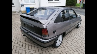 1990 Opel Kadett GSi  original Zustand bei Auslieferung Deutschland [upl. by Asyl253]