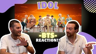 Musicians First Time REACT to BTS  Idol [upl. by Dnaltiac592]