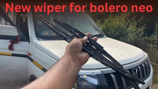 “DIY Wiper Blade Replacement for Mahindra Bolero Neo” [upl. by Diana]