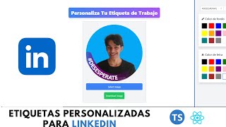 Cómo crear etiquetas de trabajo personalizadas con React y Tailwind  Linkedin [upl. by Acinehs]