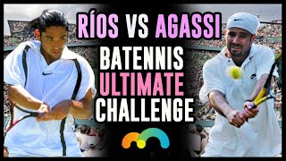 Marcelo Rios vs Andre Agassi  BATennis Ultimate Challenge  Round 16 [upl. by Kopans]