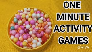 ONE MINUTE GAMESKITTY PARTY GAMESBIRTHDAY PARTY GAMESACTIVITY GAMESFUNNY GAMES [upl. by Merrill]