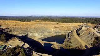 Lysterfield Quarry Victoria Australia by Drone [upl. by Aihsei]