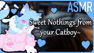 Furry ASMR 💙 Sweet Nothings from your Boyfriend KissesHeadpatsPraise [upl. by Ennahtebazile961]