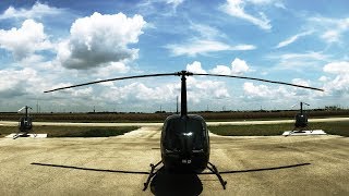 Robinson R44 Helicopter Transition Flight [upl. by Jimmie]