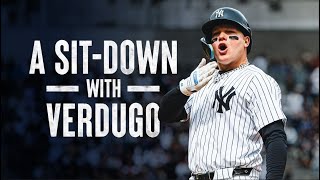 A SitDown with Alex Verdugo  NEW YORK YANKEES 2024 [upl. by Lanoil]