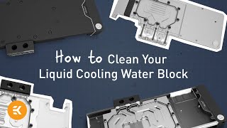 How to Clean Your Liquid Cooling Water Block Properly  Basics of Liquid Cooling [upl. by Eelrahs503]